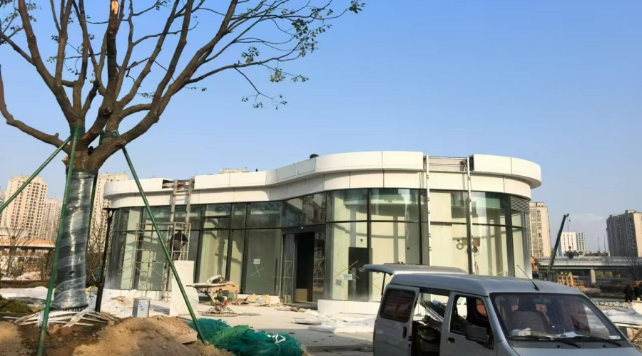 寧波五江口驛站GRC幕墻 寧波五江口驛站GRC幕墻