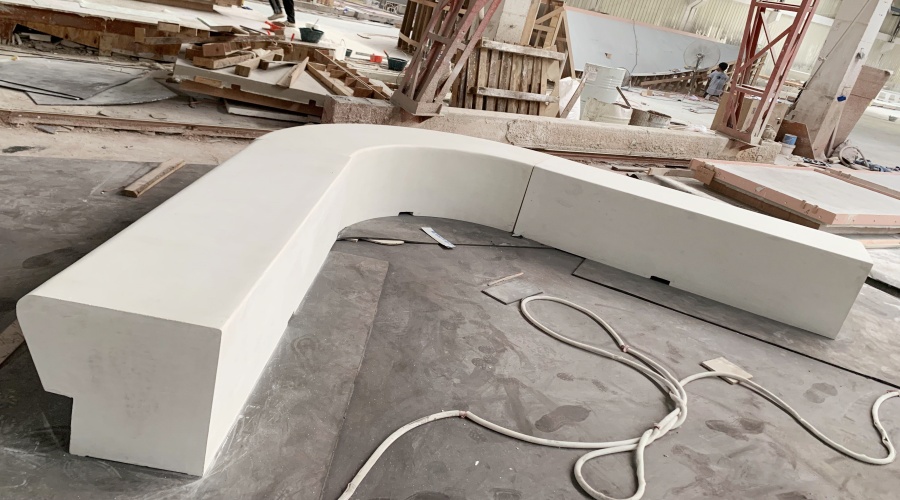 UHPC坐凳樹池 UHPC坐凳樹池