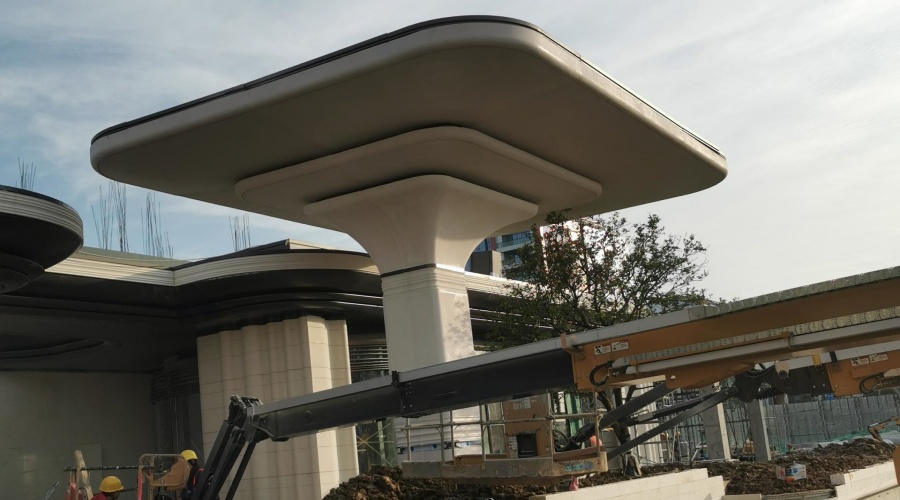 UHPC柱子裝飾 UHPC柱子裝飾