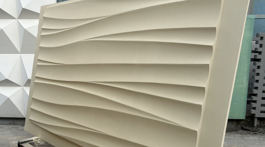 彩色GRC波浪板 彩色GRC波浪板