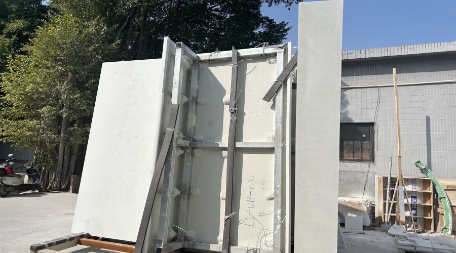 廣清大型工業園廠房UHPC門頭幕墻造型 廣清大型工業園廠房UHPC門頭幕墻造型